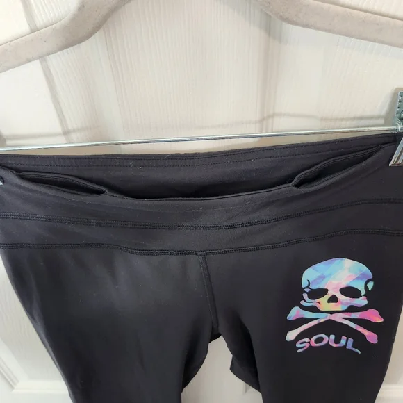 Lululemon x Soul Cycle Black Wunder Under Leggings Size 6 - Picture 8 of 9